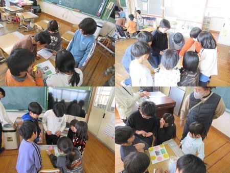 プレゼント作りの様子